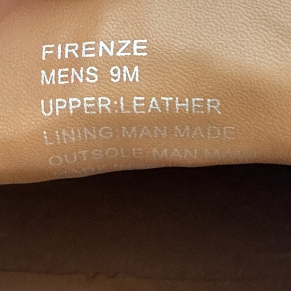 Saks Fifth Avenue Firenze Men’s Black Leather Loafers Size 9M - Picture 8 of 10